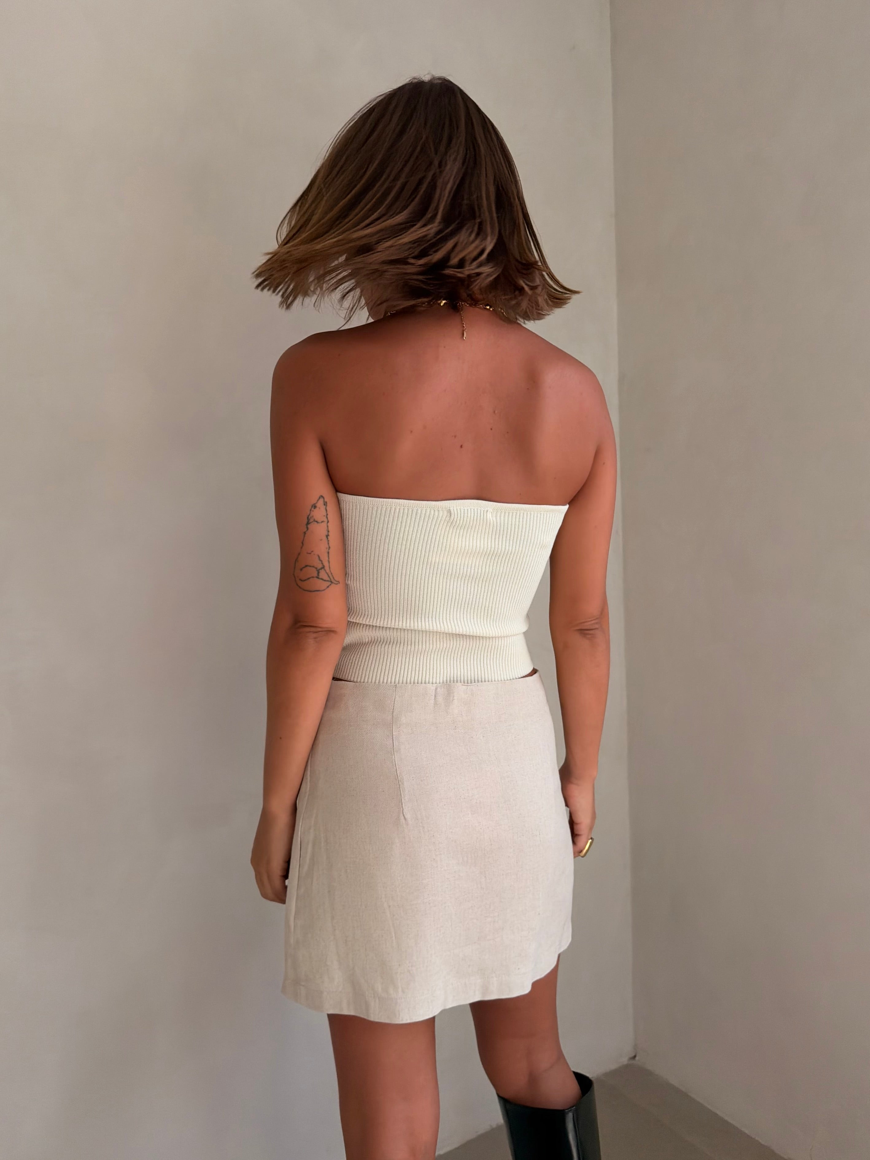 Reese Cream Top