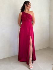 Atina Satin Dress by ASTR