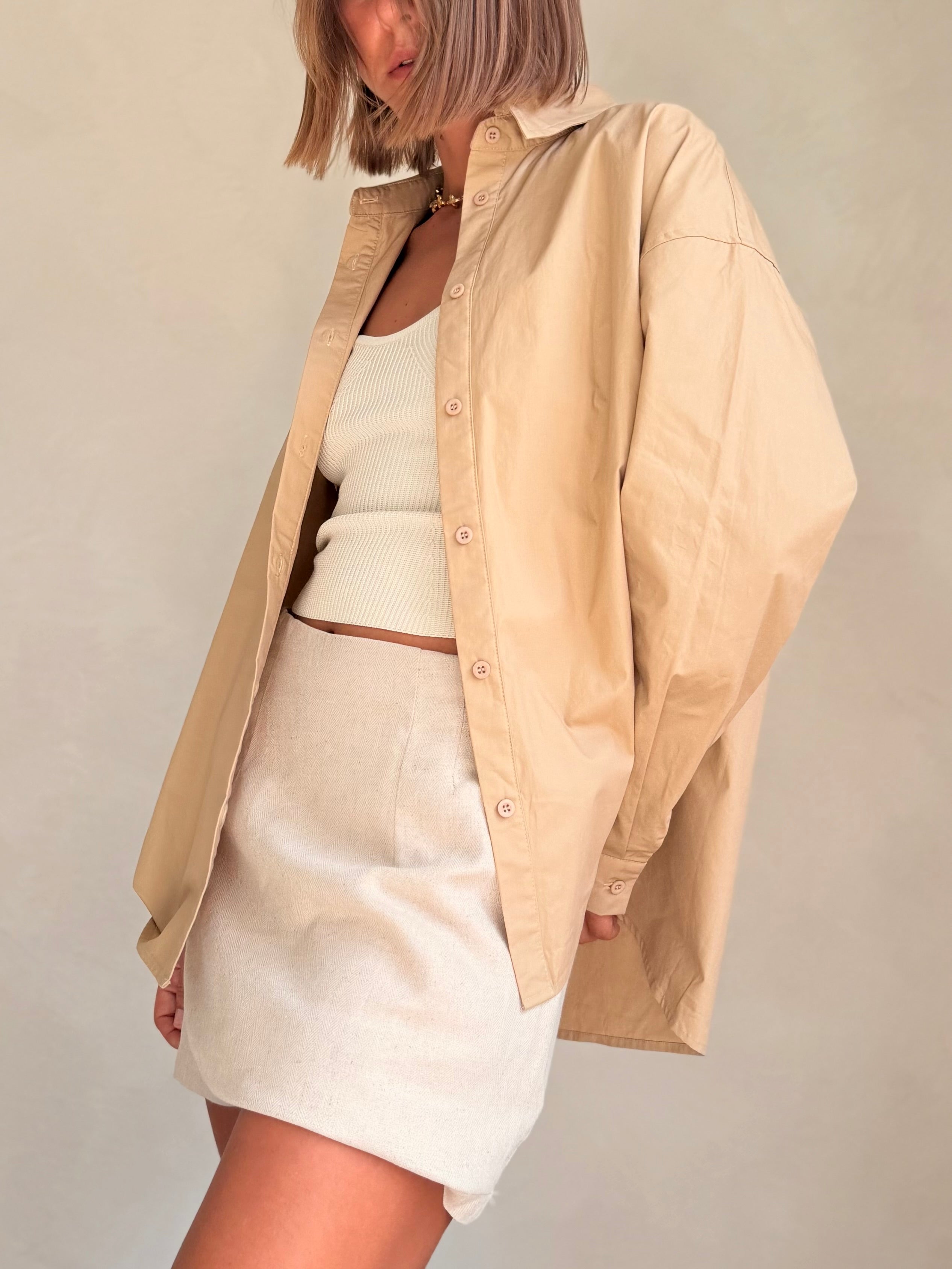 Reese Cream Top