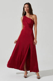 Atina Satin Dress by ASTR