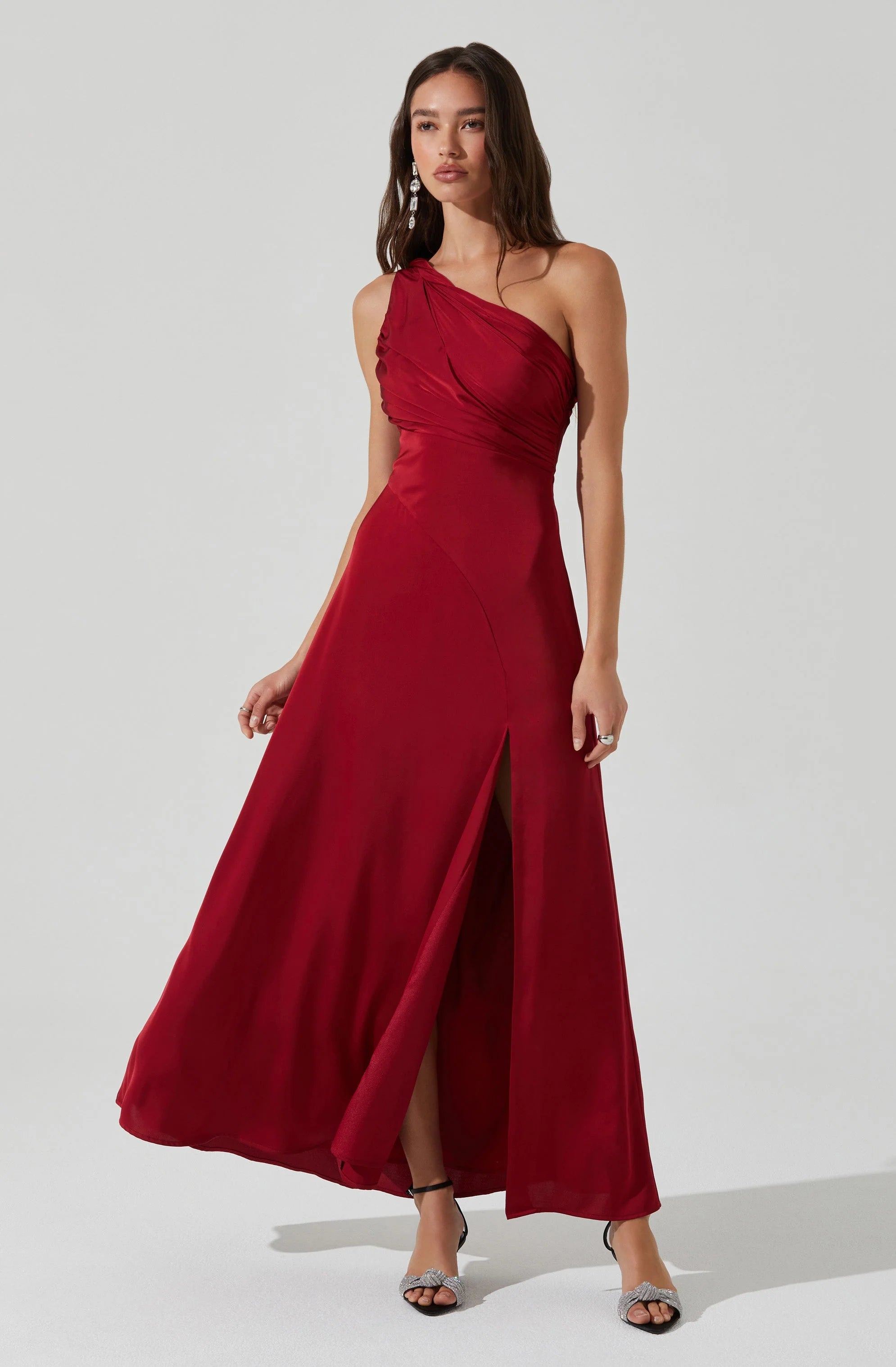 Atina Satin Dress by ASTR