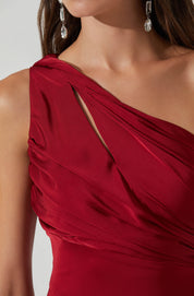 Atina Satin Dress by ASTR