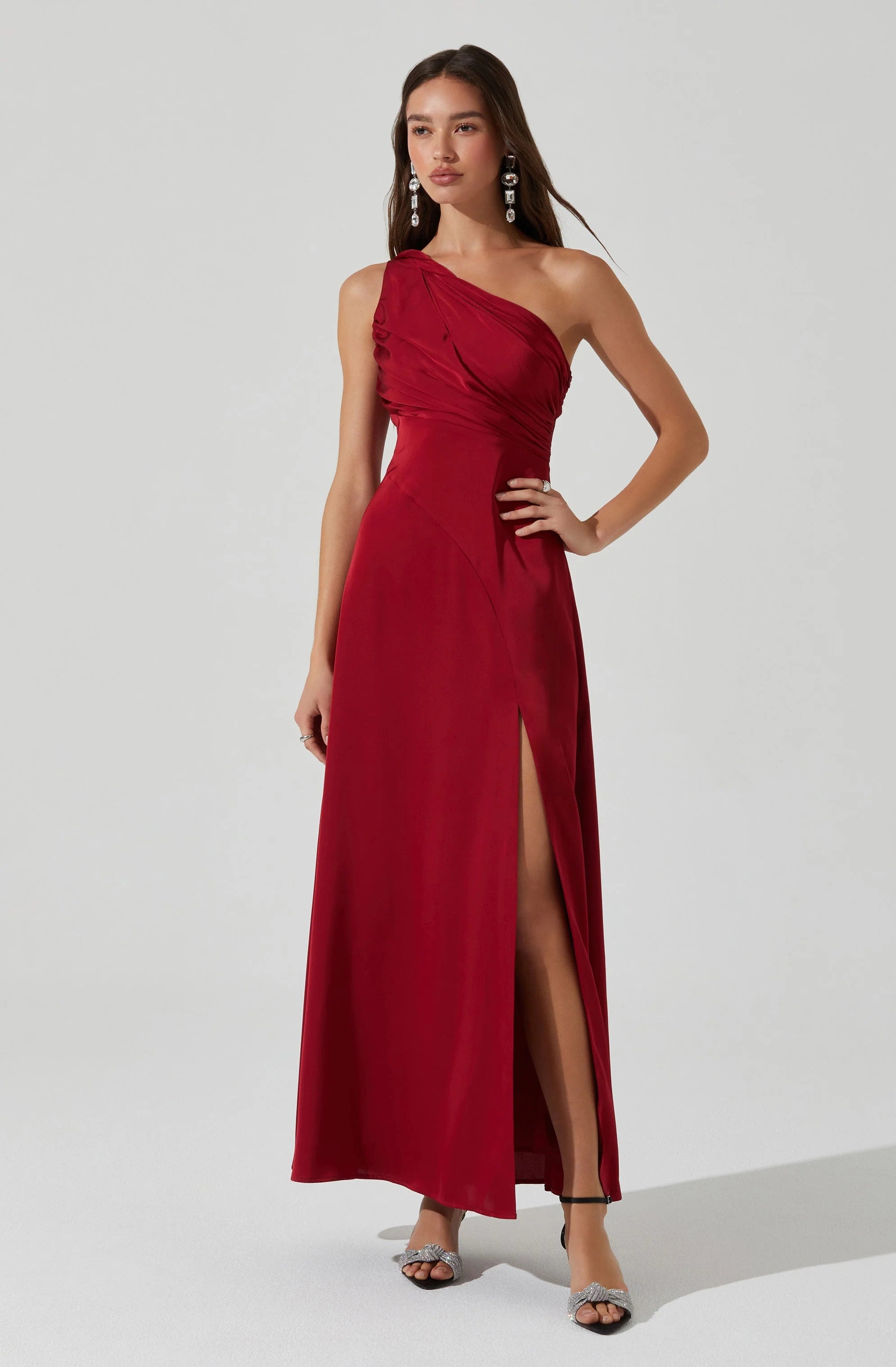 Atina Satin Dress by ASTR