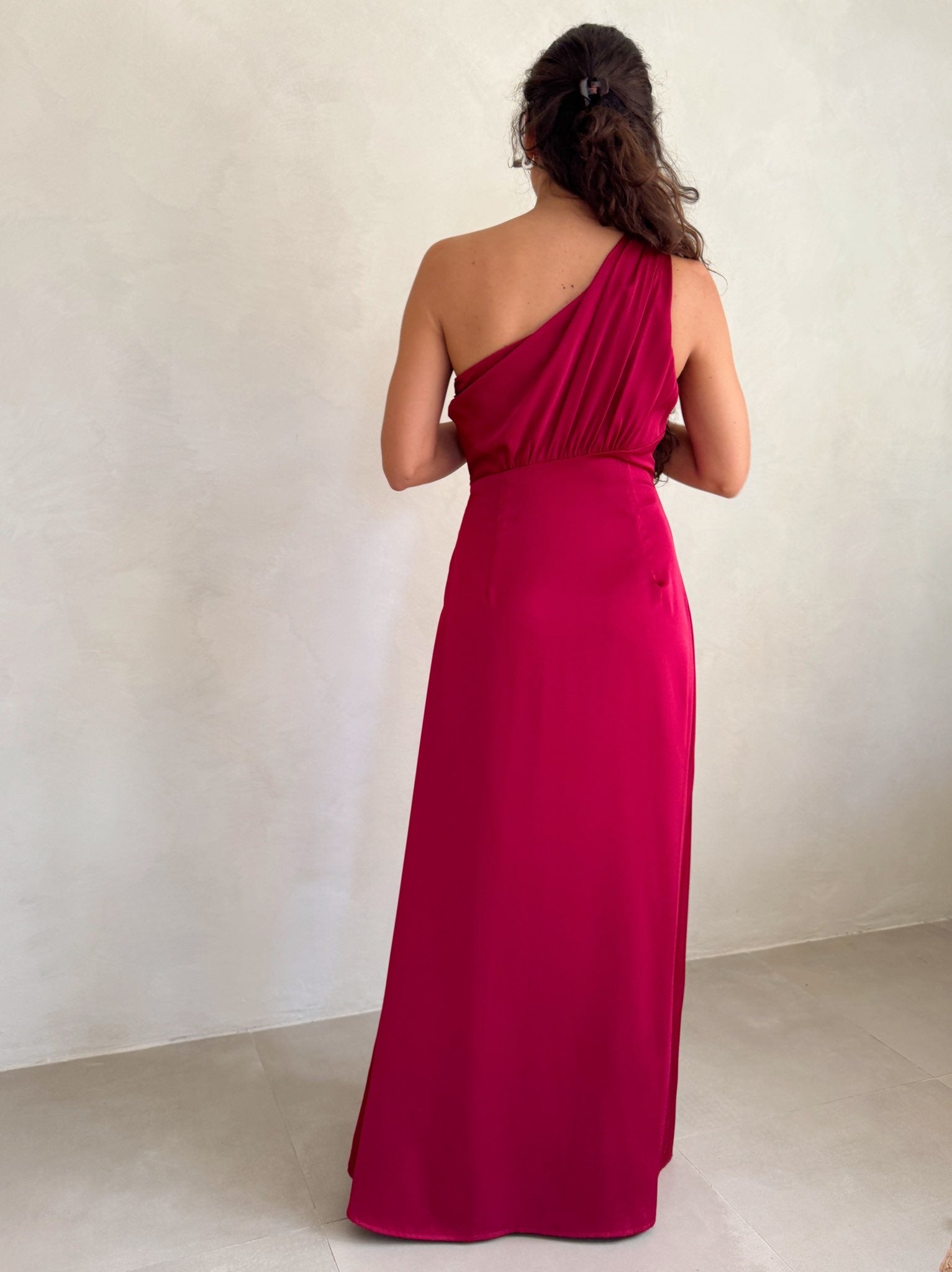Atina Satin Dress by ASTR