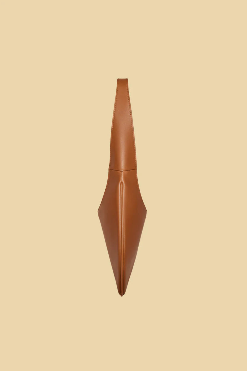 Agnes Moon Bag by Santos | Cognac