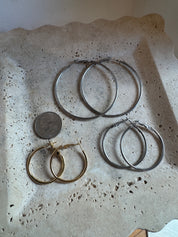 Leticia Thin Hoops