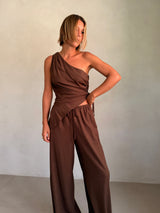 Elena Top | Brown