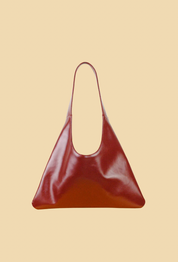 Agave Triangular Tote | Burgandy