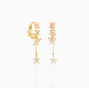 Mari Dangle Hoops by GC