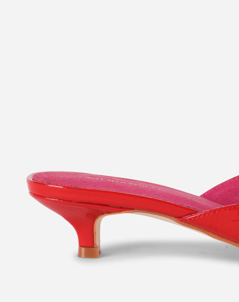 CEE KITTEN HEEL MULE