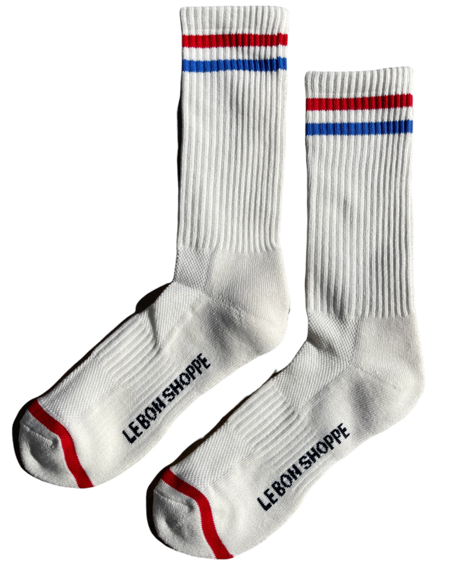 Extended Boyfriend Socks by Le Bon Shoppe