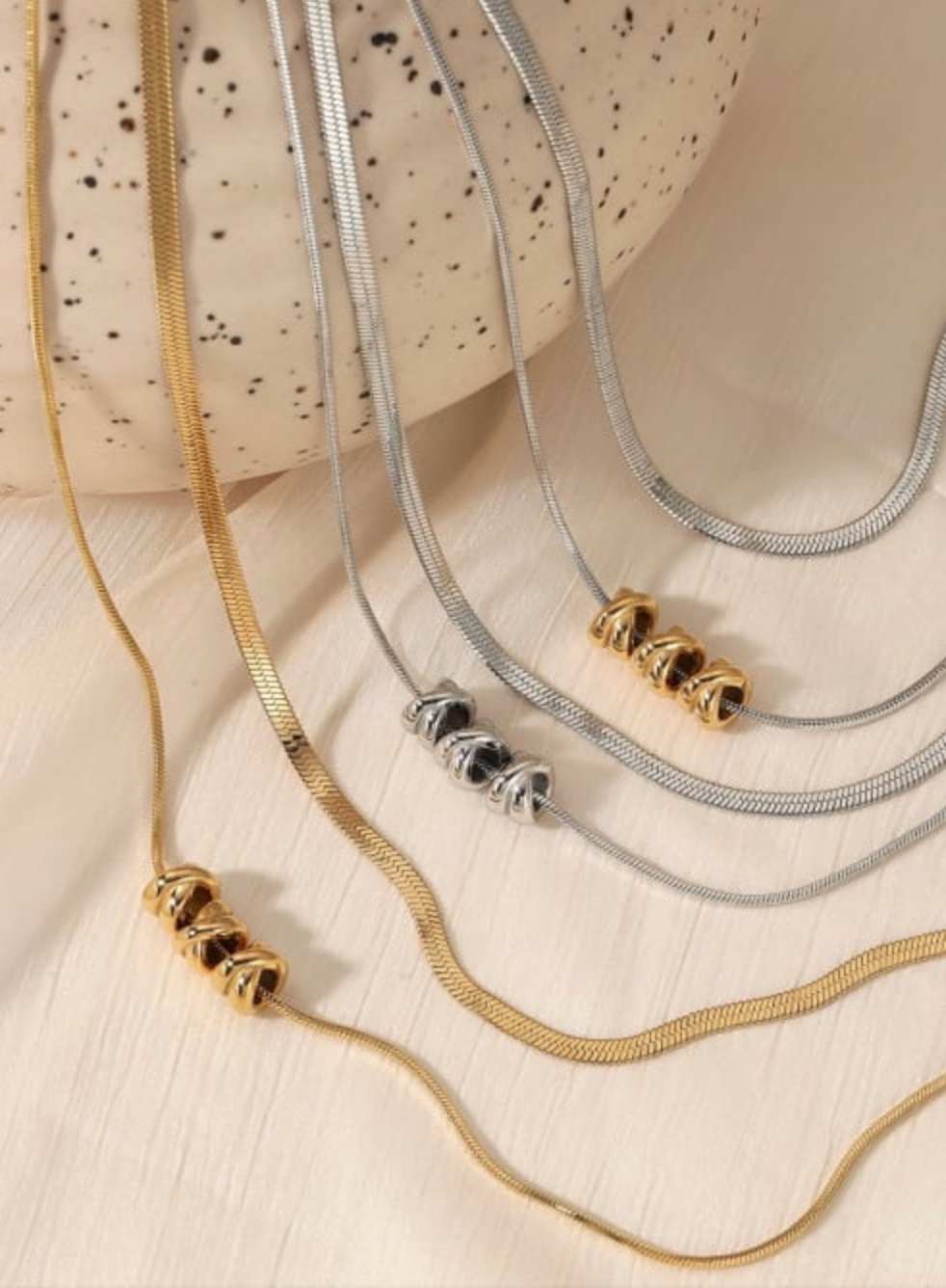 Alina Double Layer Necklace
